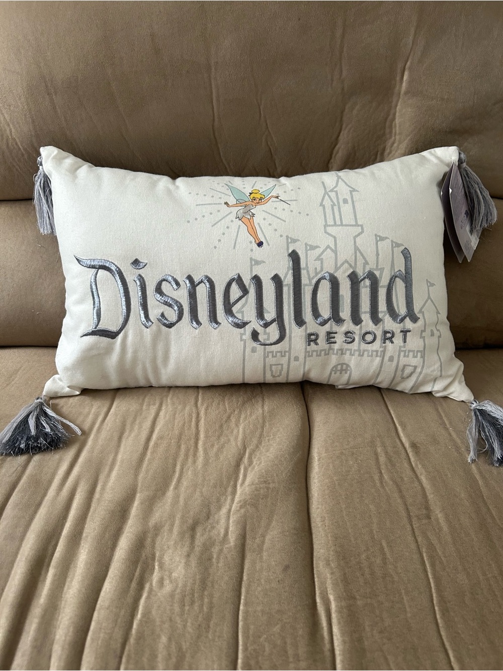 NWT Disneyland Resort  Disney 100 Anniversary Accent Pillow